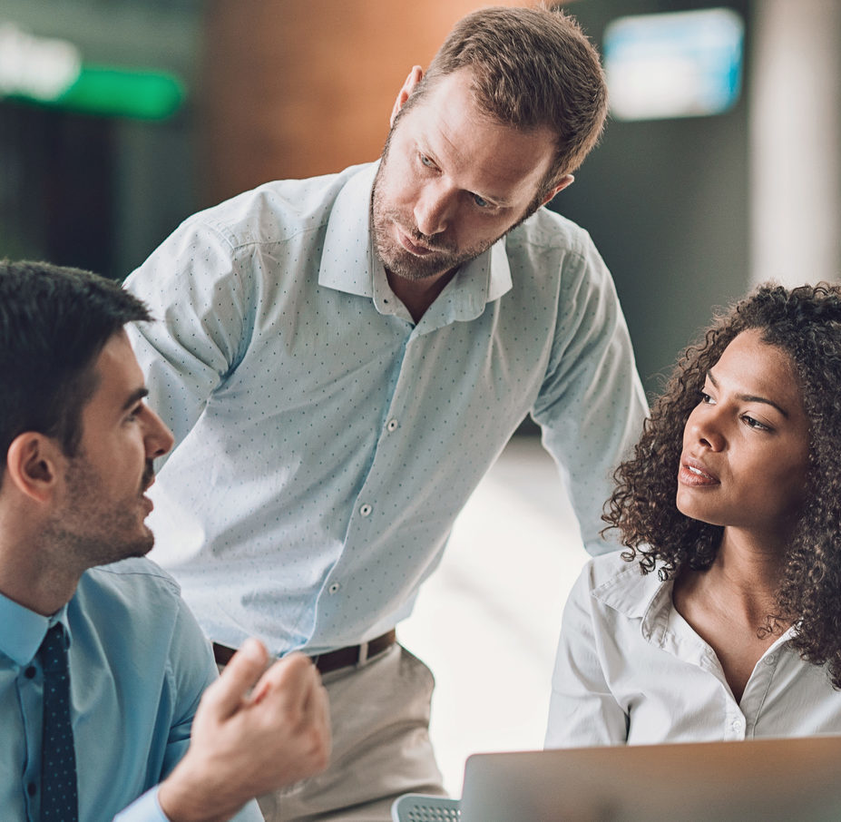 Multi-ethnic group of entrepreneurs